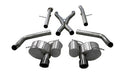 Corsa 12-20 Jeep Grand Cherokee SRT 2.75in Dual Rear Xtreme Cat-Back Exhaust - Black PVD Tip Finish | 21058BLK Scratch & Dent