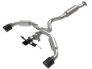 aFe 23-24 Toyota GR Corolla L3 1.6L (t) Gemini XV 3in to 2-1/2in CatBack Exhaust w/Carbon Fiber Tips