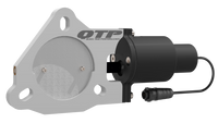 Válvula de corte eléctrica QTP QTEC atornillable de 3 pulgadas - Sencilla