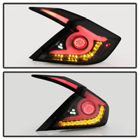 SPY Light Bar LED Tail Lights - Black Smoke