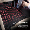 3D Maxpider 23-24 Toyota GR Corolla Kagu Floor Mat- Black R1 R2 (L1TY29501509)