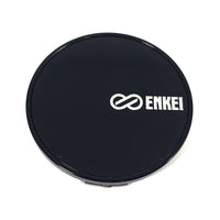 Enkei Optional Flat Center Cap w. Black Ring for TSP6, Tenjin, T6S, Kojin, Raijin 19in, and M5