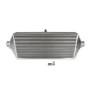 ETS 15-21 Subaru STI Intercooler de montaje frontal plateado de 4" con plantilla 