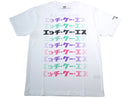 HKS T-SHIRT KATAKANA WHITE M