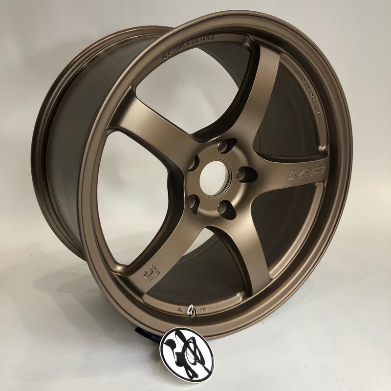 Gram Lights 57CR 19X9.5 +25 5x114.3 en bronce 2 ruedas