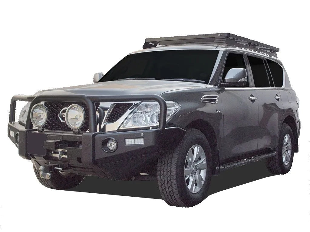 Front Runner 17+ Nissan Armada/ 10+ Patrol/ QX56/ QX80 Y62 Slimline II Roof Rack Kit | KRNP011T