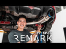 Remark 12-21 Scion/Toyota/Subaru FRS/BRZ/86 Cat-Back Remark Exhaust w/Titanium Burnt Tip (RK-C1063T-03T)