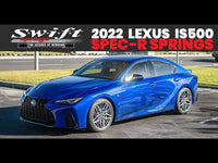 Resortes Swift 2022+ Lexus IS500 Spec-R (USE30) | 4T921R