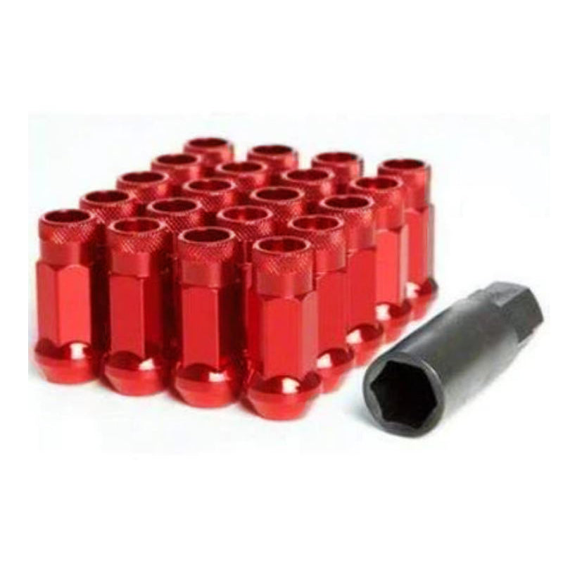 Wheel Mate Muteki SR48 Open End Lug Nuts - Red 12x1.50 48mm