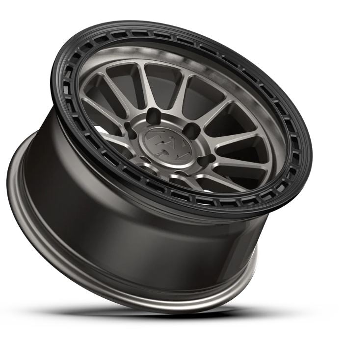 quince52 Range HD 17x8.5 6x135 0 mm ET 87.1 mm Rueda gris magnesio con orificio central (HDMG-178565-00)