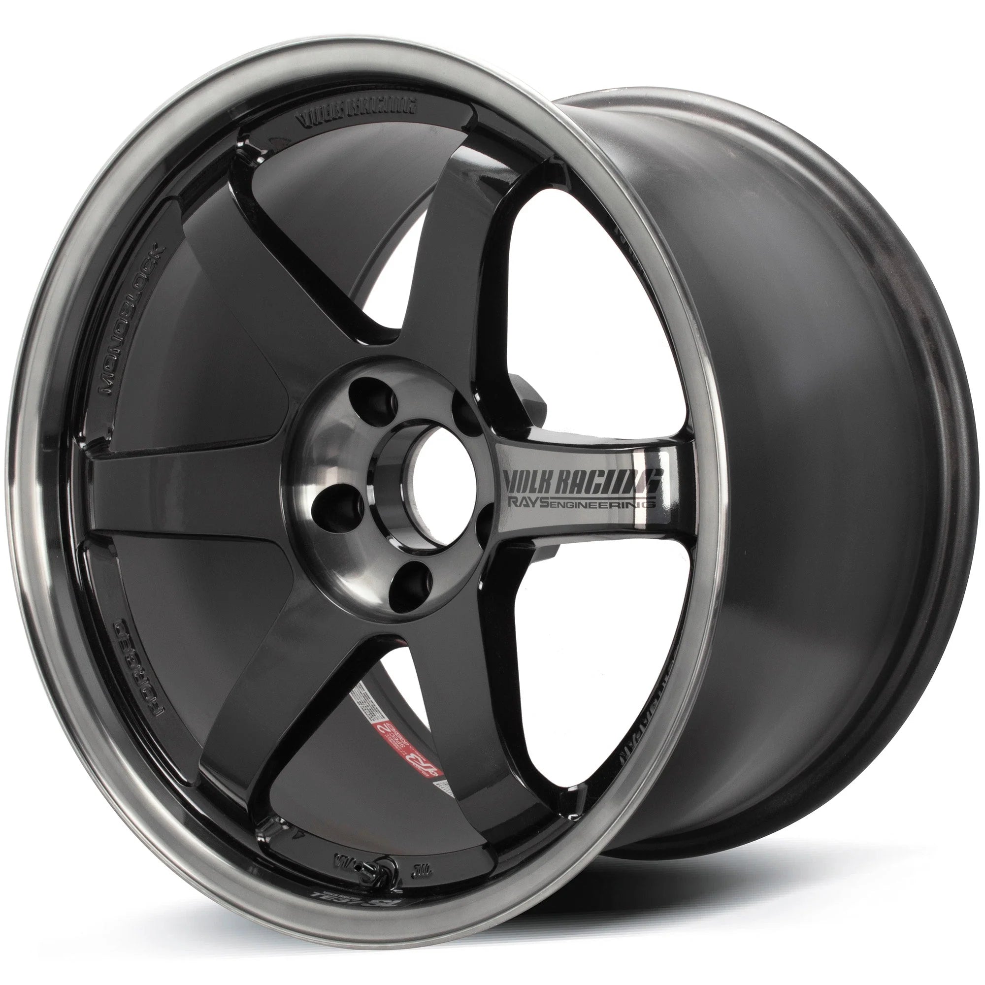 Rueda Volk Racing TE37SL Pressed Double Black 18x10.5" +15 5x114.3