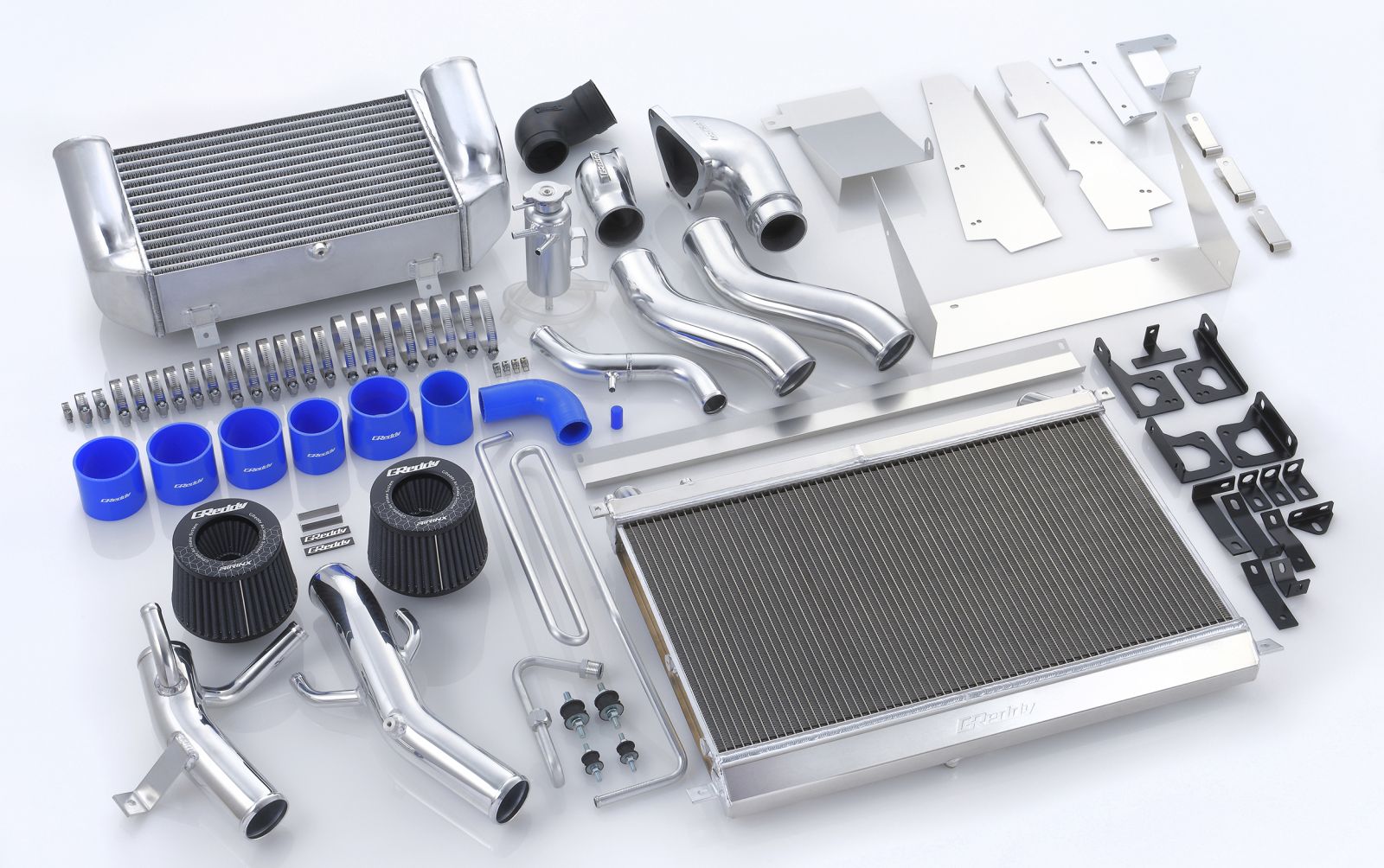 GReddy 93-96 Mazda RX-7 FD3S Ver. 2 T-19 V-Mount Full Intercooler Kit (12040704)