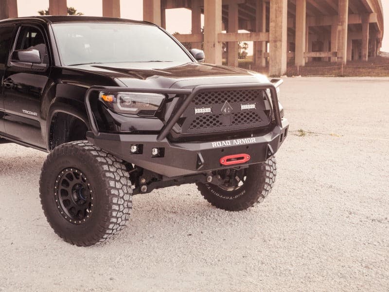 Road Armor 16-21 Toyota Tacoma Stealth parachoques delantero con protector Lonestar - Tex Blk (rda9161F5B)