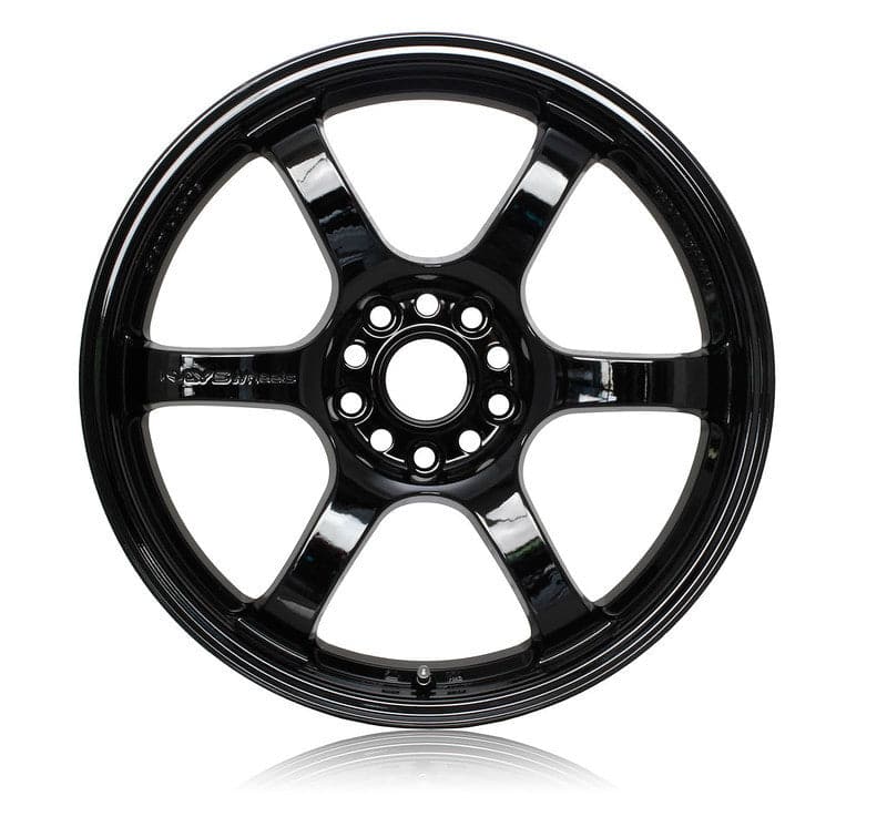 Gram Lights 57DR 18x9.5 +22 5-114.3 Glossy Black