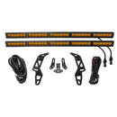 Diode Dynamics - DD6086 - Jeep 2018 SS30 Bumper LED Kit Amber Driving Dual