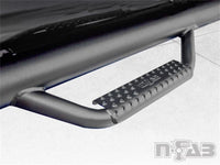 N-Fab Nerf Step 16-17 Toyota Tacoma Access Cab Cama de 6 pies - Tex. Negro - Acceso a la cama - 2 pulgadas