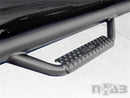 N-Fab Nerf Step 16-17 Toyota Tacoma Doble Cabina Cama de 5 pies - Tex. Negro - W2W - 3in