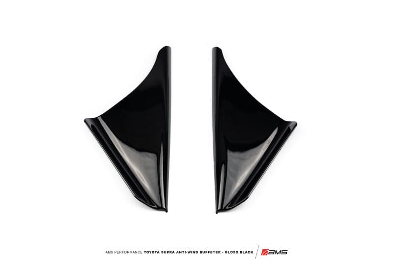 AMS Performance 2020+ Toyota GR Supra Kit de golpes antiviento - Negro brillante