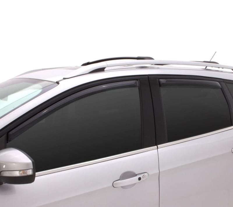 AVS 10-18 Toyota 4Runner Ventvisor In-Channel Front & Rear Window Deflectors 4pc - Smoke