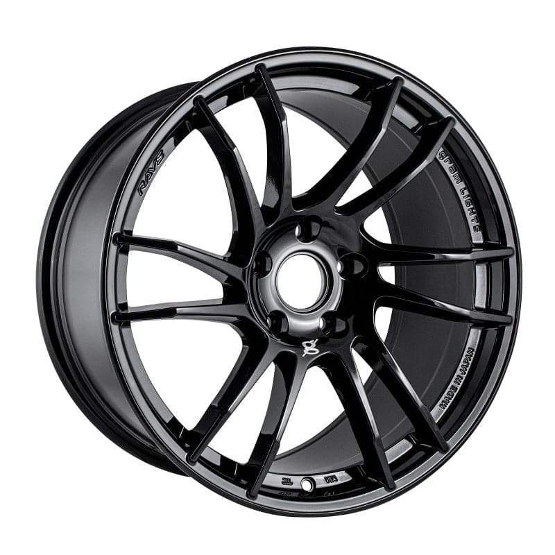 Rueda Gram Lights 57XTC 18X9.5 +38 5-114.3 NEGRO BRILLANTE