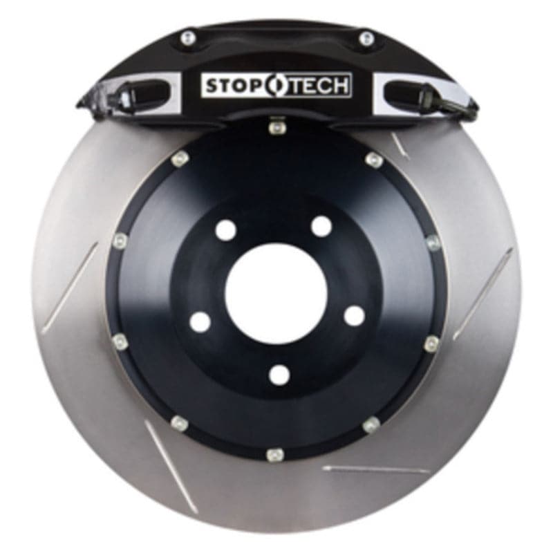 StopTech 07-13 Mazdaspeed3 Front BBK w/ Black ST-40 Calipers Slotted 332x32mm Rotors & Pads