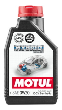 Aceite de motor sintético híbrido Motul 1L - 0W20