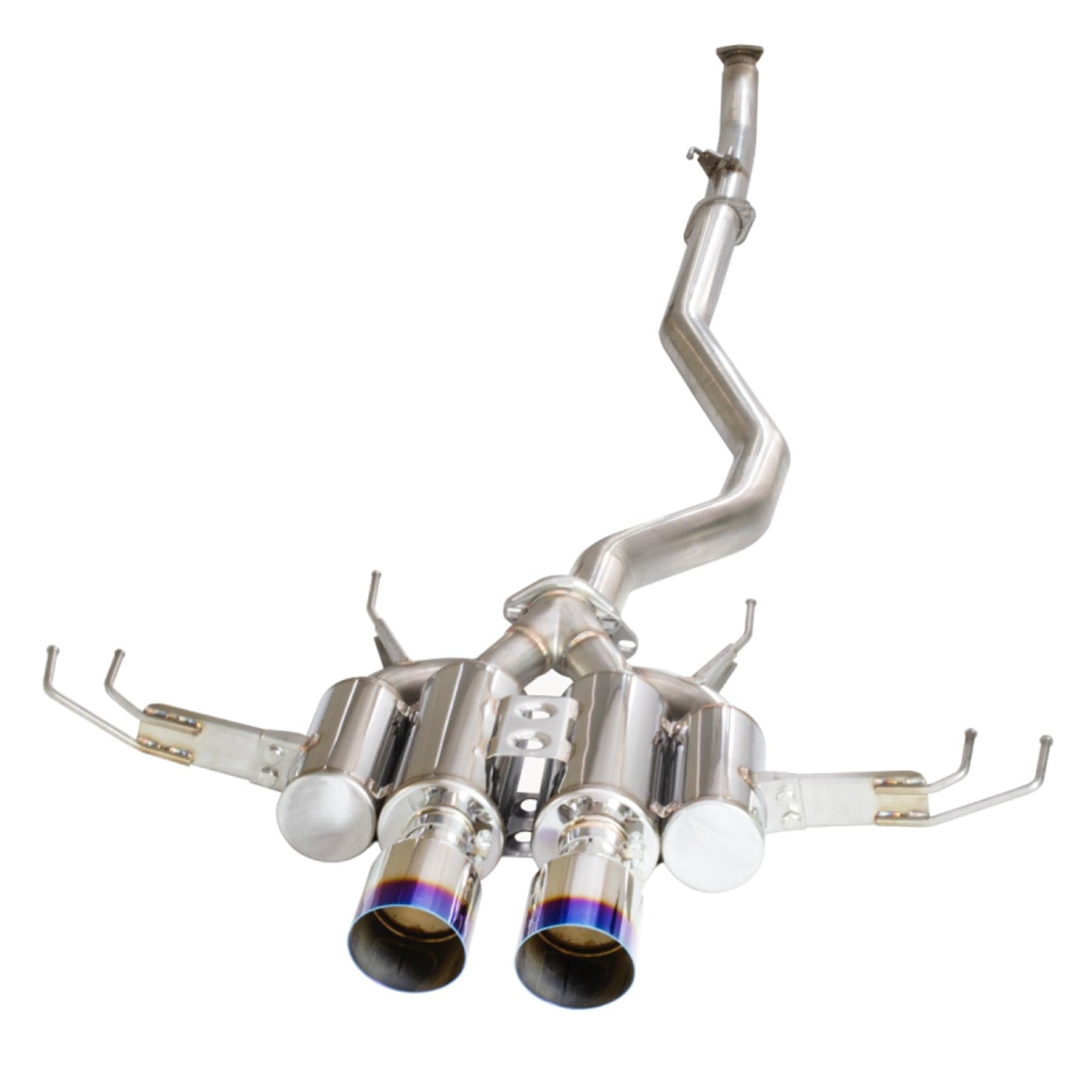 MXP 2017+ Honda Civic Type-R Comp RS Exhaust System w/ Burnt Tips (mxpMXCRFK8B)