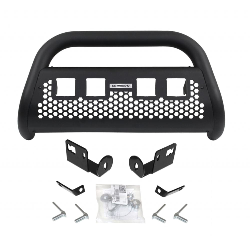 Go Rhino 16+ Toyota Tacoma RC2 LR 4 Lights Complete Kit w/Front Guard + Brkts (gor55544T)