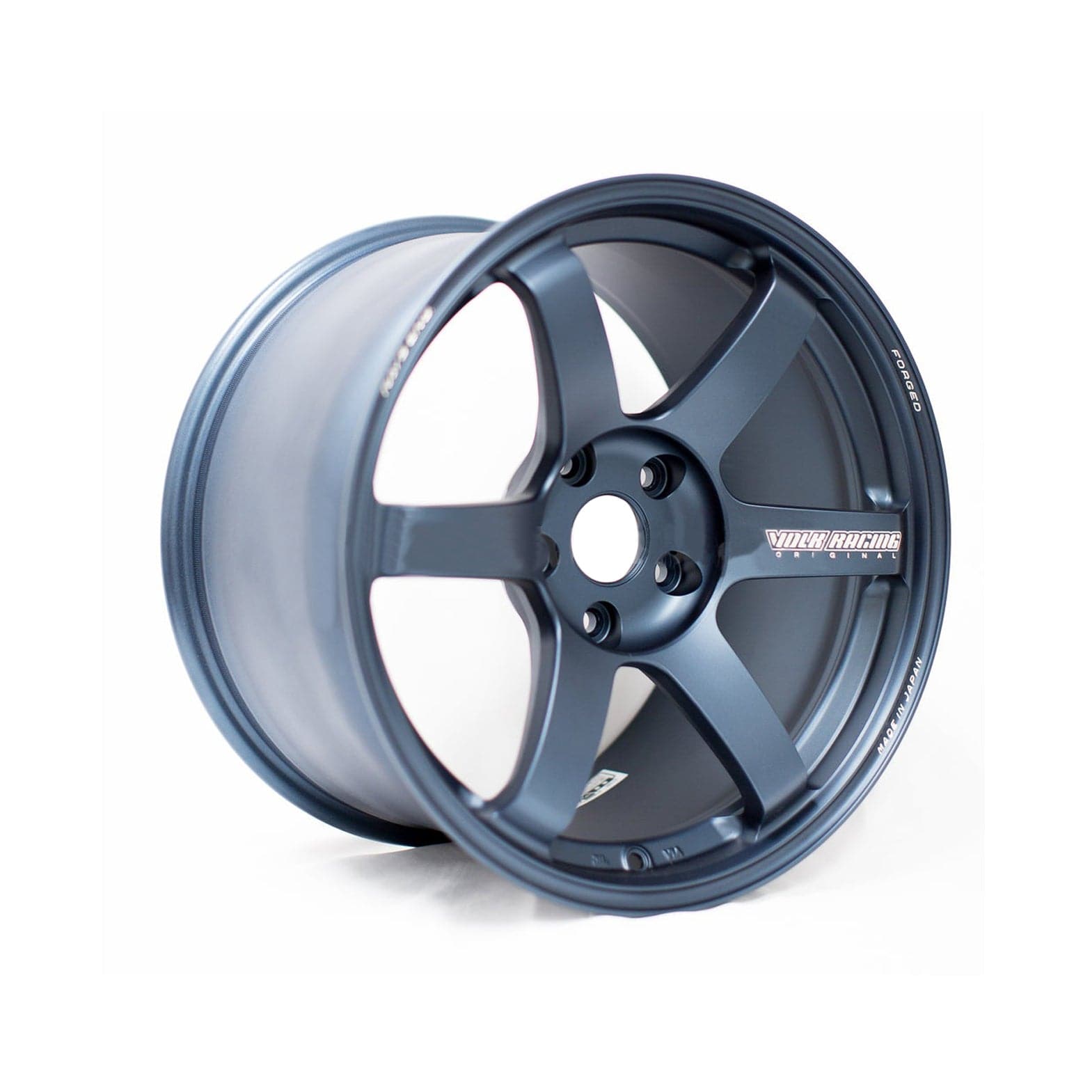 Volk Racing TE37 Saga - Rueda 18x9.5 +45 5x120 en Gunmetal azul mate