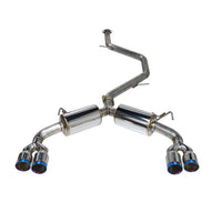 Remark 2019+ Toyota Corolla Hatchback Quad-Exit Cat-Back Exhaust Burnt Stainless Steel (RK-C4063T-01P)