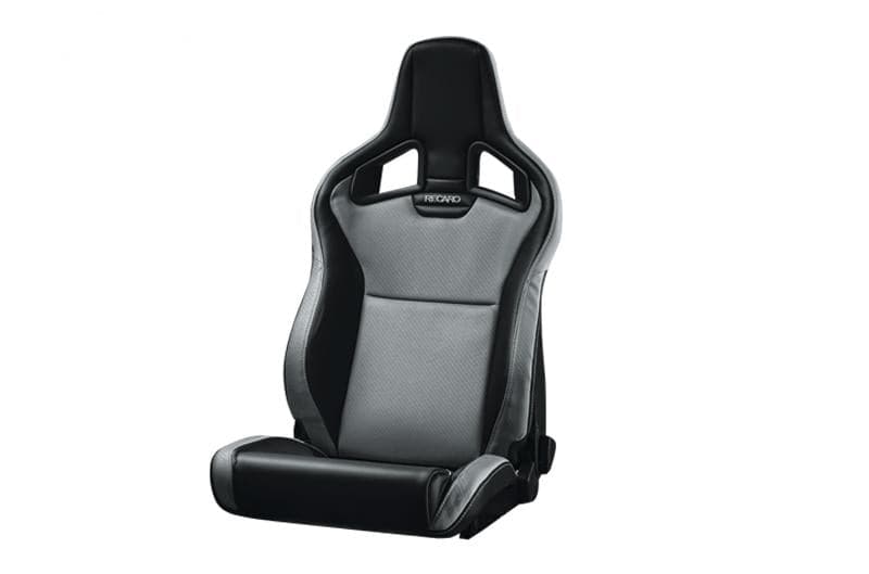 Recaro Cross Sportster ORV Passenger Seat | Black Vinyl/Grey Vinyl (414.2OR.3206)