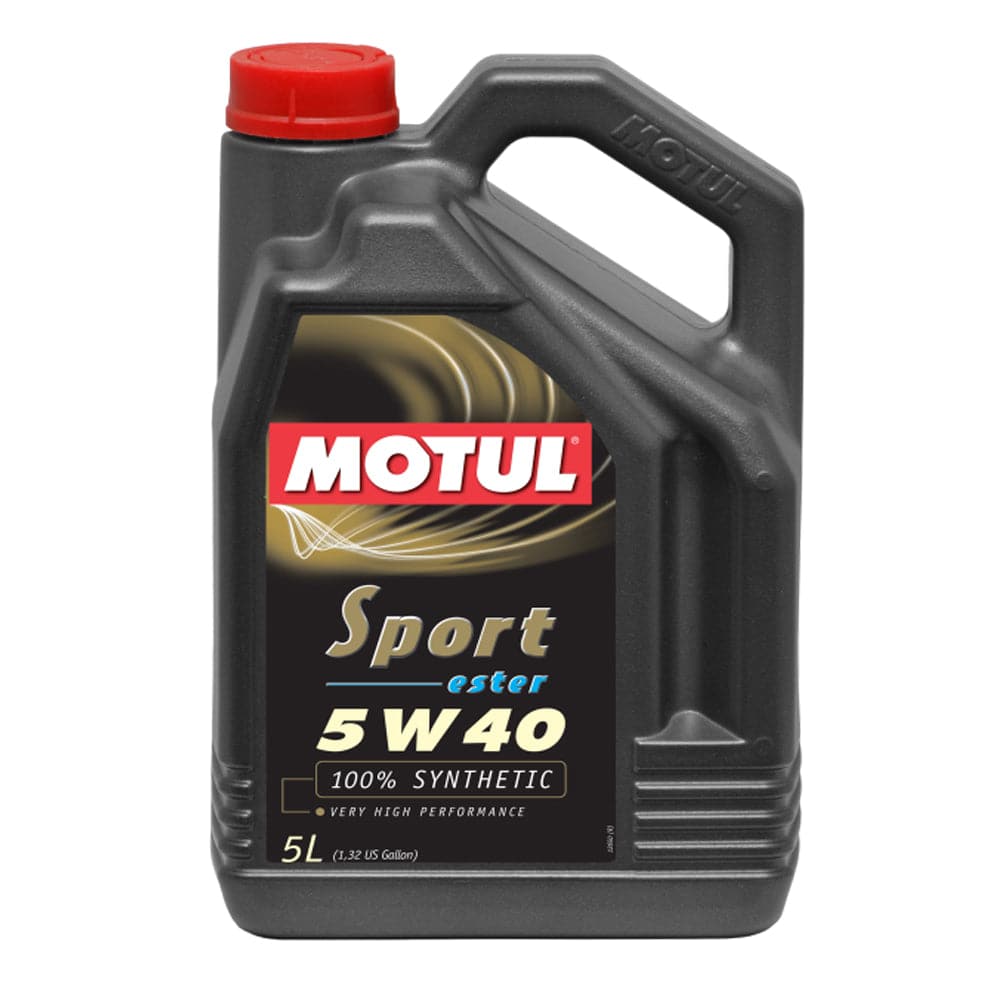 Motul 5L Synthetic Engine Oil Sport 5W40 (mot105700)