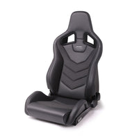 Recaro Sportster GT Passenger Seat - Black Leather/Carbon Weave