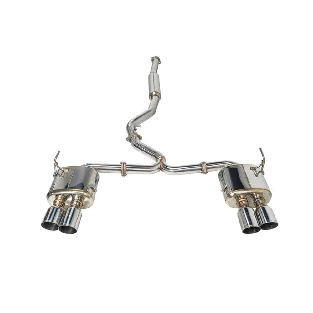 Remark 15-21 Subaru WRX/STi 4in Quad Cat-Back Exhaust Stainless Single Non-Resonated (RK-C4076S-01)