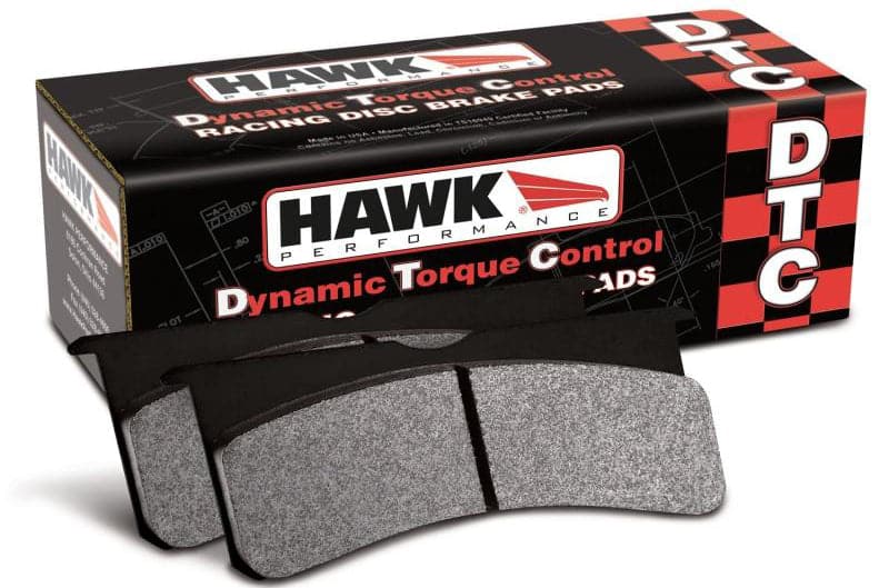 HAWK PERFORMANCE DTC-60 Race Juego de pastillas de freno trasero para Honda S2000 2000-2009 | 2002-2006 Acura RSX | 2002-2011 Honda Civic Si (HB145G.570)