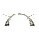 Remark 15-18 Subaru SPT WRX/STI Axle Back Exhaust w/ Burnt Stainless Steel Double Wall Tip