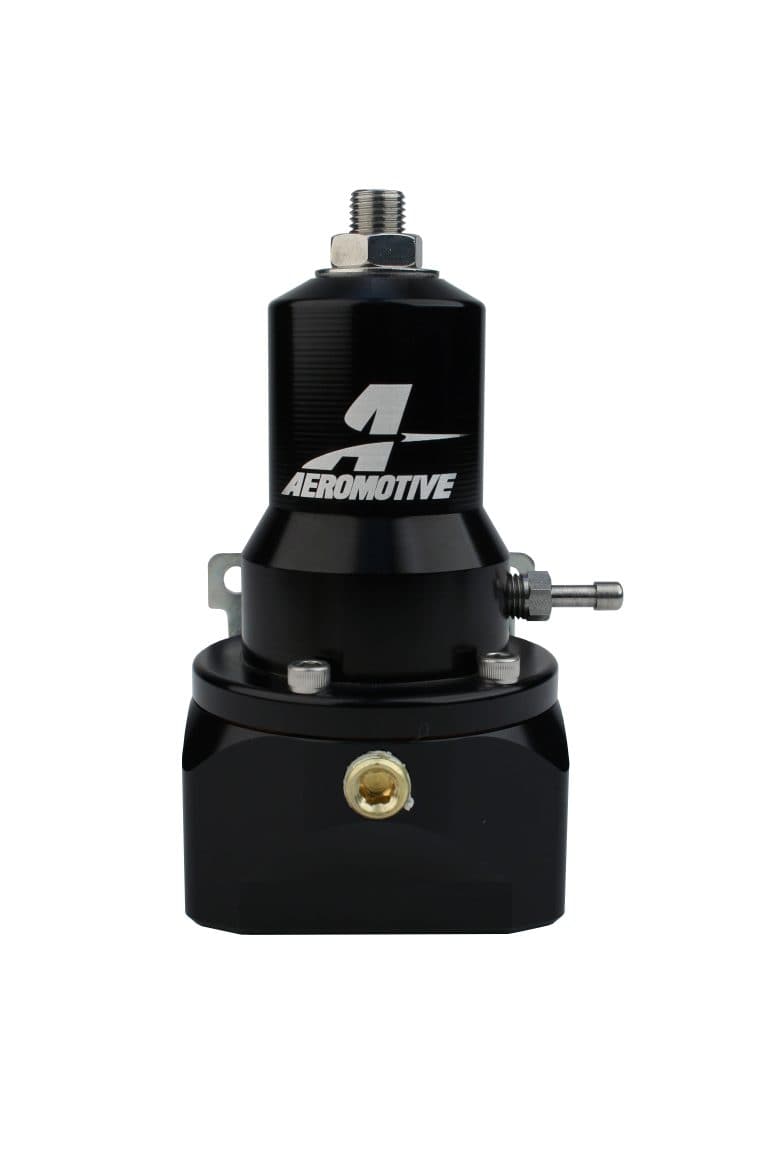 Aeromotive Regulator - 30-120 PSI - .313 Valve - 2x AN-10 Inlets / AN-10 Bypass (13134)