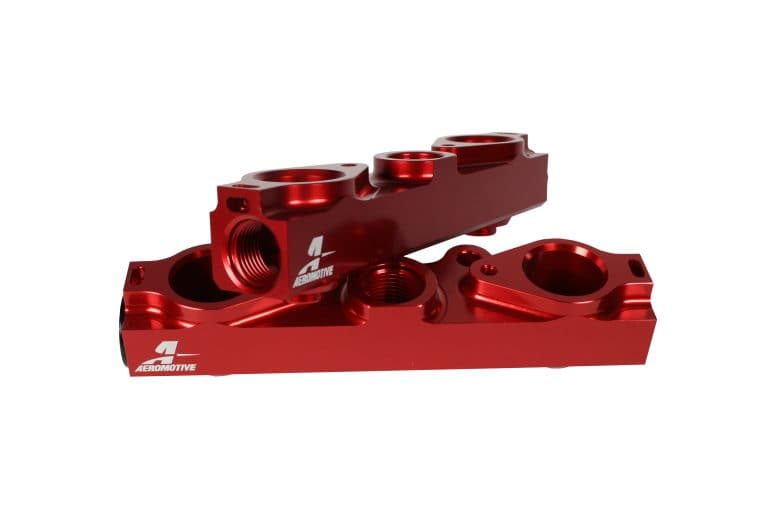 Aeromotive 04-06 Subaru STI 2.5L Rieles de combustible para inyectores de alimentación lateral (14136)