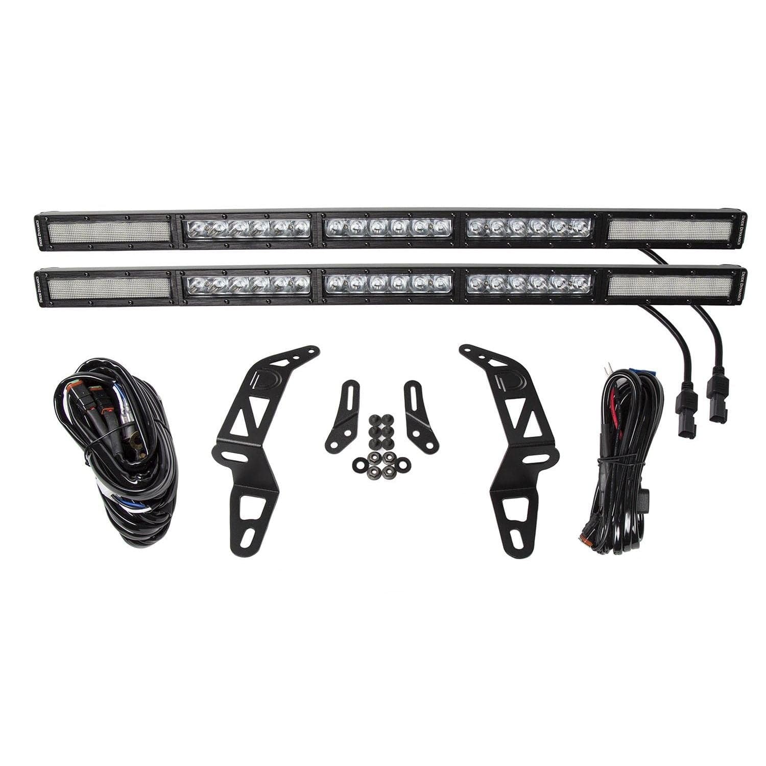 Diode Dynamics - DD6085 - Jeep 2018 SS30 Kit LED de parachoques blanco combinado dual