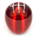 Raceseng Slammer Shift Knob (Grabado Puerta 1) Adaptador M12x1.25mm - Rojo Translúcido