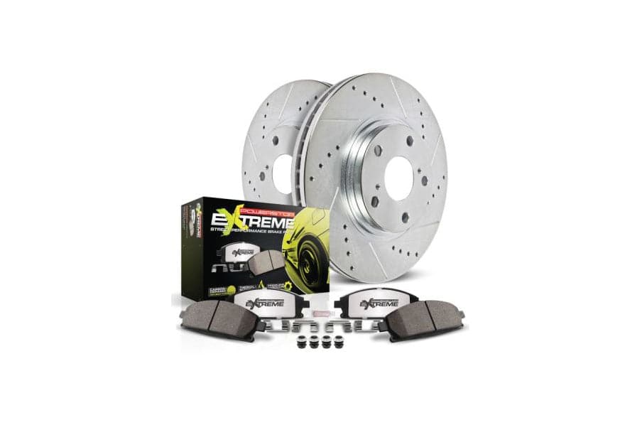 PowerStop 2018-2019 Nissan 370Z Rear Z26 Street Warrior Brake Kit (psbK8062-26)