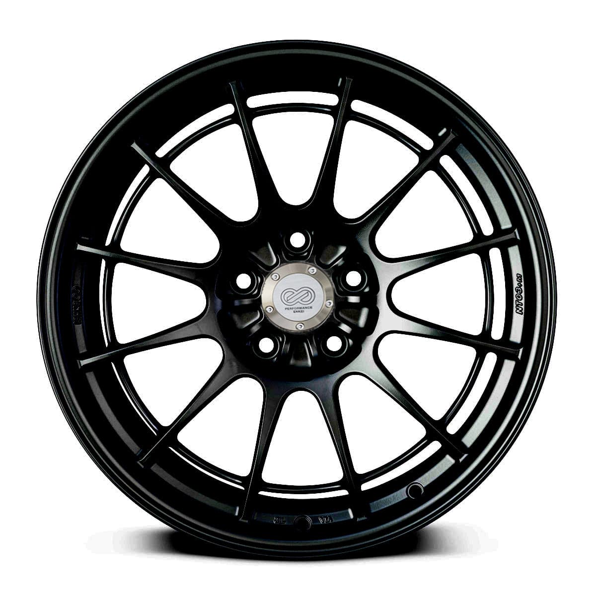 Enkei NT03+M 18x9.5 5x100 40mm Offset Black Wheel (Min Order Qty 40)