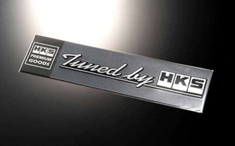 HKS STICKER TUNED BY BLACK BLACK (51003-AK118)