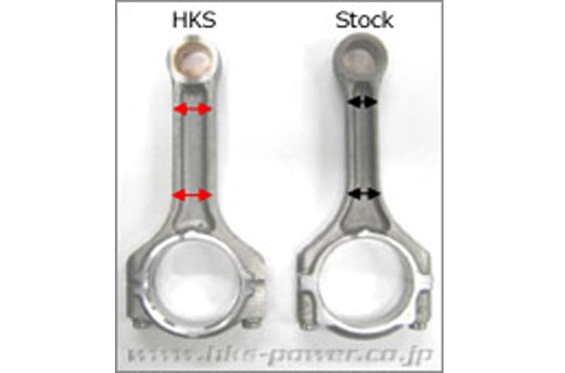 HKS CONROD SET (I-Beam) V | 2008-2016 Mitsubishi EVO X 4B11 (hks23004-AM004)