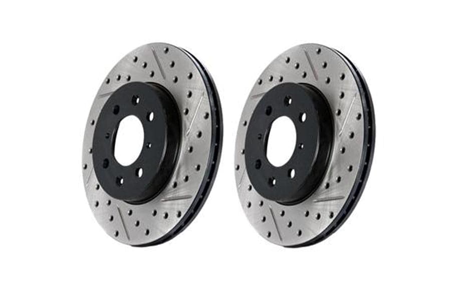 SportStop Slotted & Drilled Rear Right Rotor