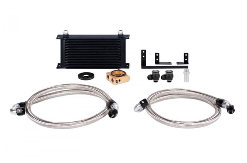 Mishimoto Thermostatic Oil Cooler Kit - Black for 2016+ Mazda Miata (misMMOC-MIA-16TBK)