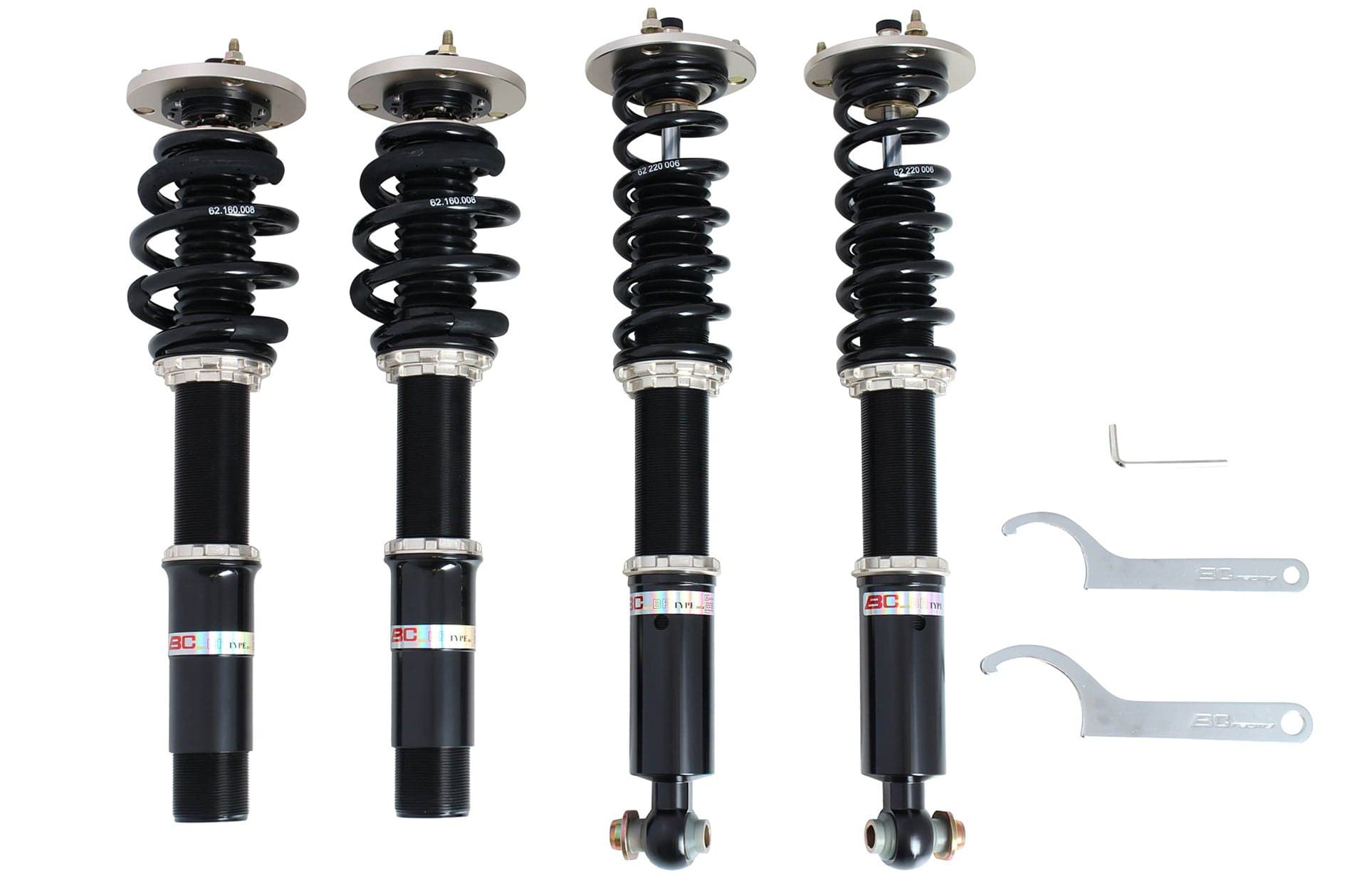 BC Racing BR Coilovers for 03-09 Mercedes-Benz E-Class (Exc. Airmatic) (J-06-BR)