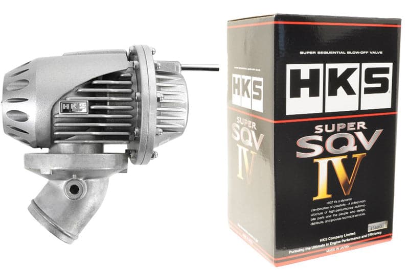 HKS 2008+ Mitsubishi Evo X SSQV4 BOV Kit Includes 2 Polished Aluminum Pipes (hks71008-AM015)