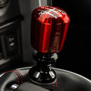 Raceseng Ashiko Shift Knob (Grabado Puerta 1) Adaptador M12x1.25mm - Rojo Translúcido