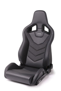 Recaro Sportster GT Driver Seat - Black Leather/Carbon Weave - (410.1GT.3167)